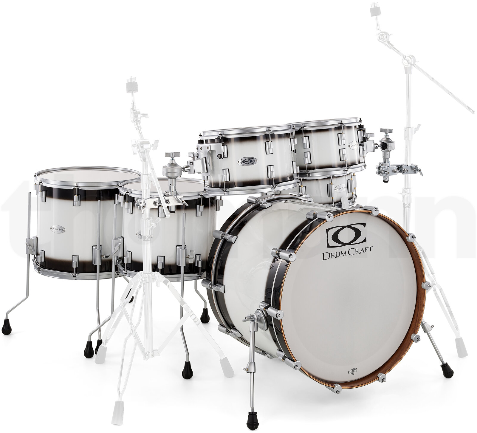 מערכת תופים DrumCraft Series 6 2up 2down White Burst 3 17308099.jpg