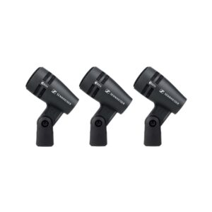 סט 3 מיקרופונים לתופים Sennheiser e604 – דינמיים עם קליפס