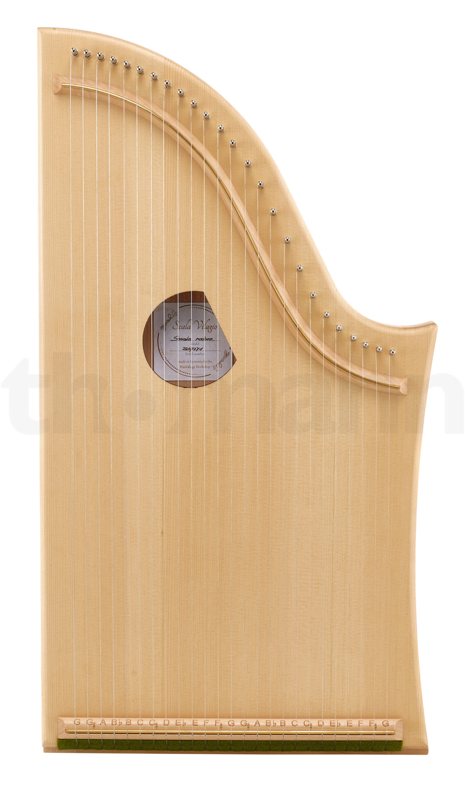 כלי נגינה אתני Scala Vilagio Tischharfe Sonata 25 Str. NA 6 כלי נגינה אתני Scala Vilagio Tischharfe Sonata 25 Str. NA – תמונה 6