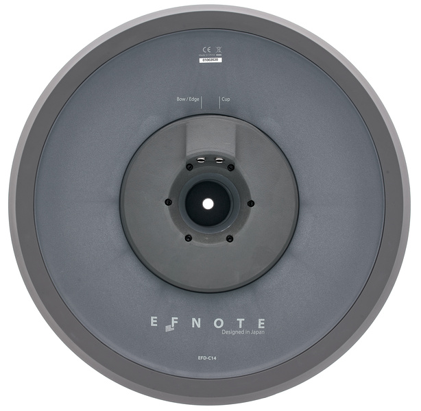 מצילת קראש אלקטרונית EFNOTE EFD-C14 14 אינץ' – 3 זונות, צ'וק ותגובה מהירה 2 מצילת קראש אלקטרונית EFNOTE EFD-C14 14 אינץ' – 3 זונות, צ'וק ותגובה מהירה