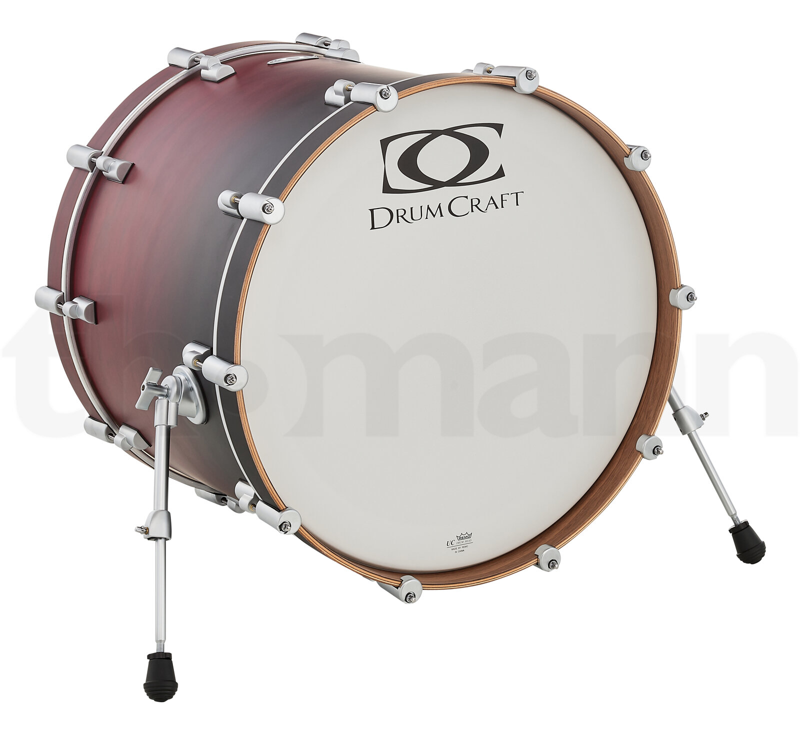תוף DrumCraft Series 6 22"x18" BD SBR-NM 4 תוף DrumCraft Series 6 22"x18" BD SBR-NM – תמונה 4