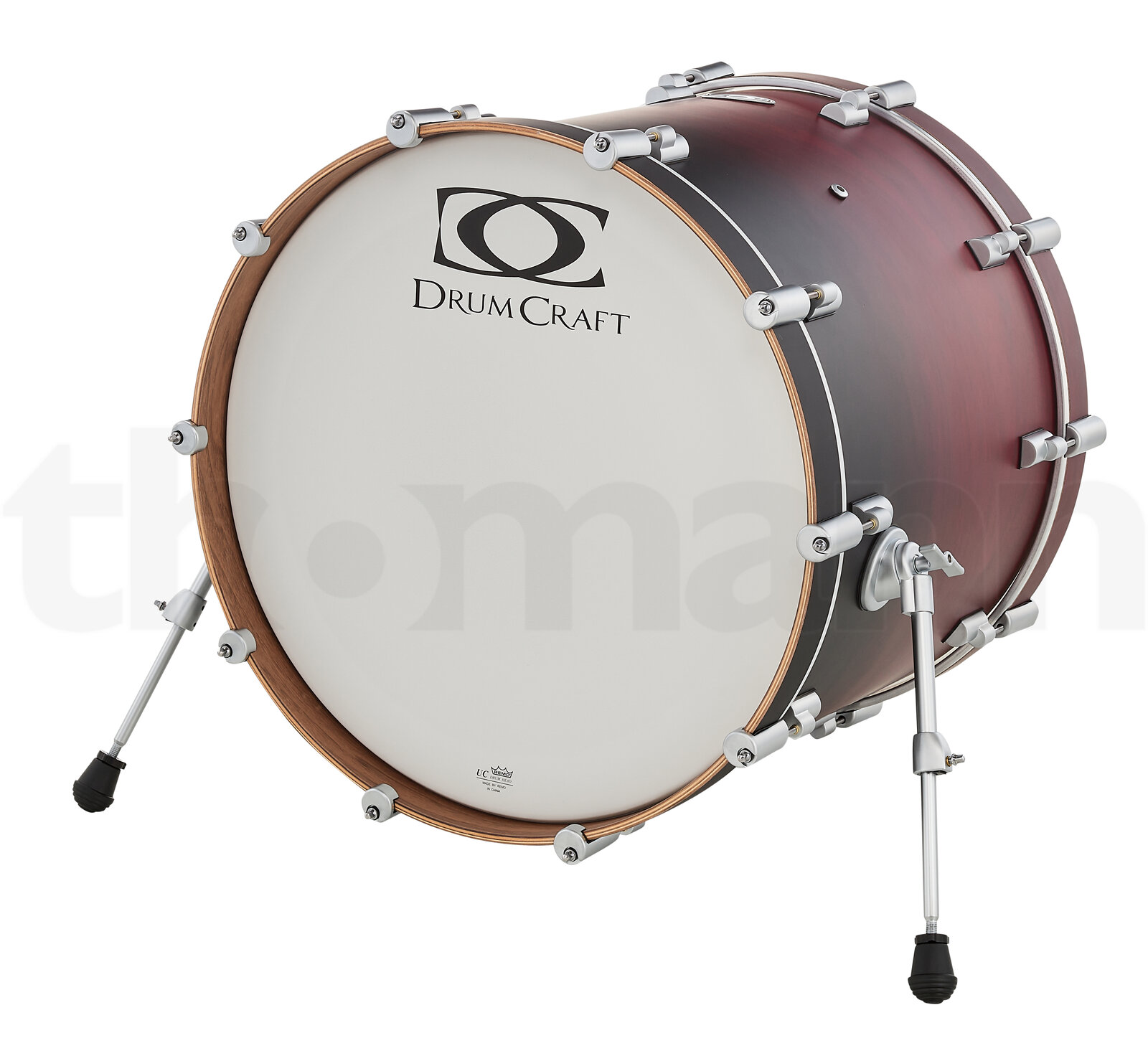 תוף DrumCraft Series 6 22"x18" BD SBR-NM 2 תוף DrumCraft Series 6 22"x18" BD SBR-NM – תמונה 2