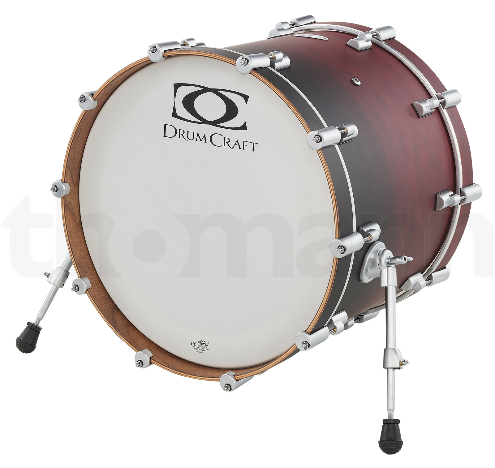 תוף DrumCraft Series 6 20"x16" BD SBR-NM 2 תוף DrumCraft Series 6 20"x16" BD SBR-NM – תמונה 2