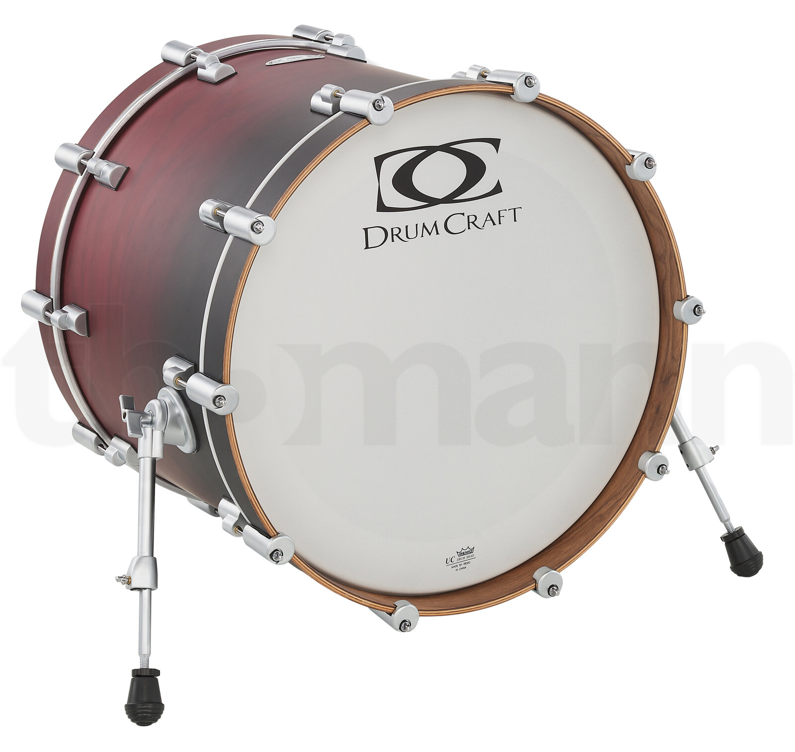 תוף DrumCraft Series 6 20"x16" BD SBR-NM 4 תוף DrumCraft Series 6 20"x16" BD SBR-NM – תמונה 4