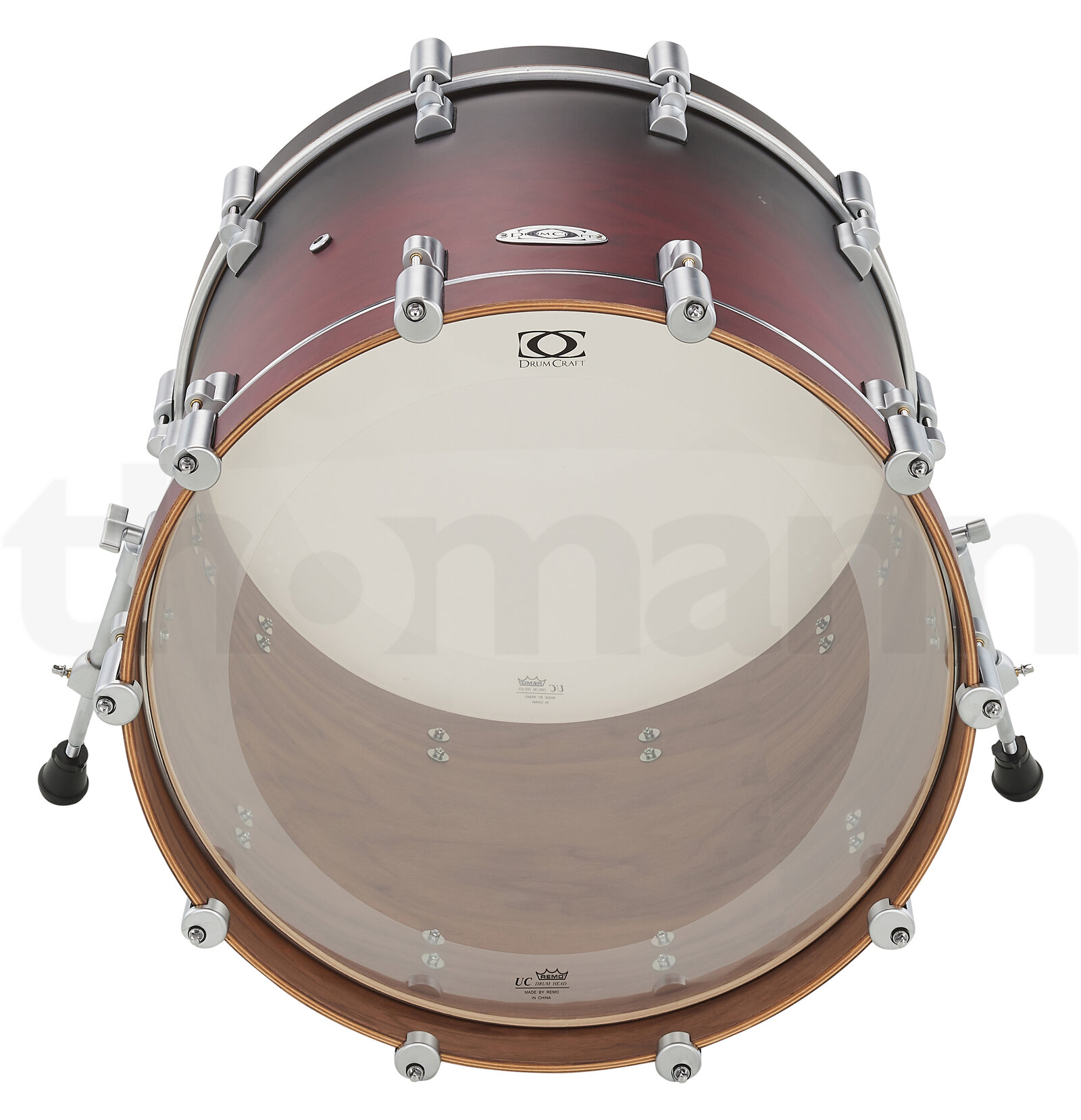 תוף DrumCraft Series 6 20"x16" BD SBR-NM 5 תוף DrumCraft Series 6 20"x16" BD SBR-NM – תמונה 5