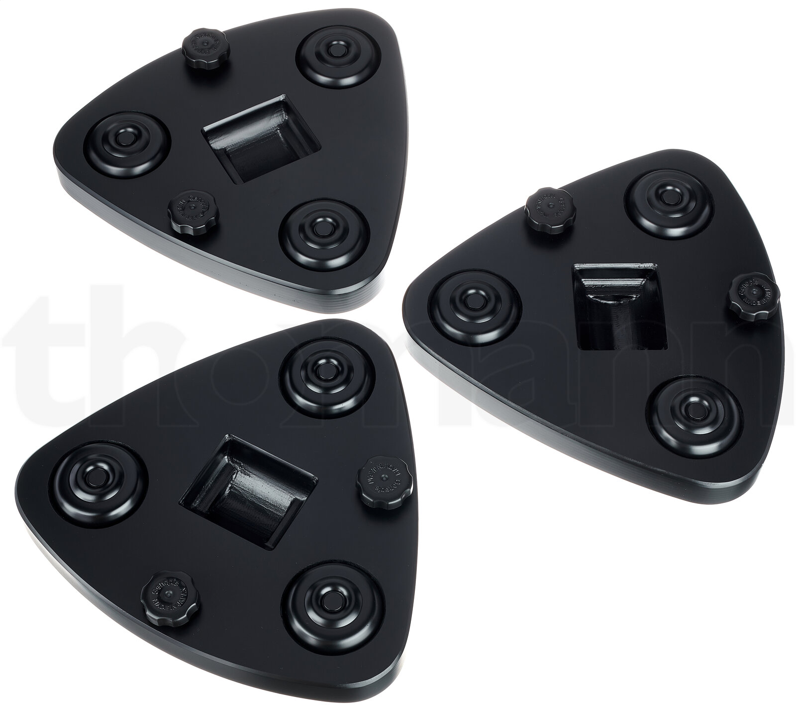 אביזר לפסנתר וקלידים Jahn Castor cups UFO slim 3 pcs 1 17846424.jpg