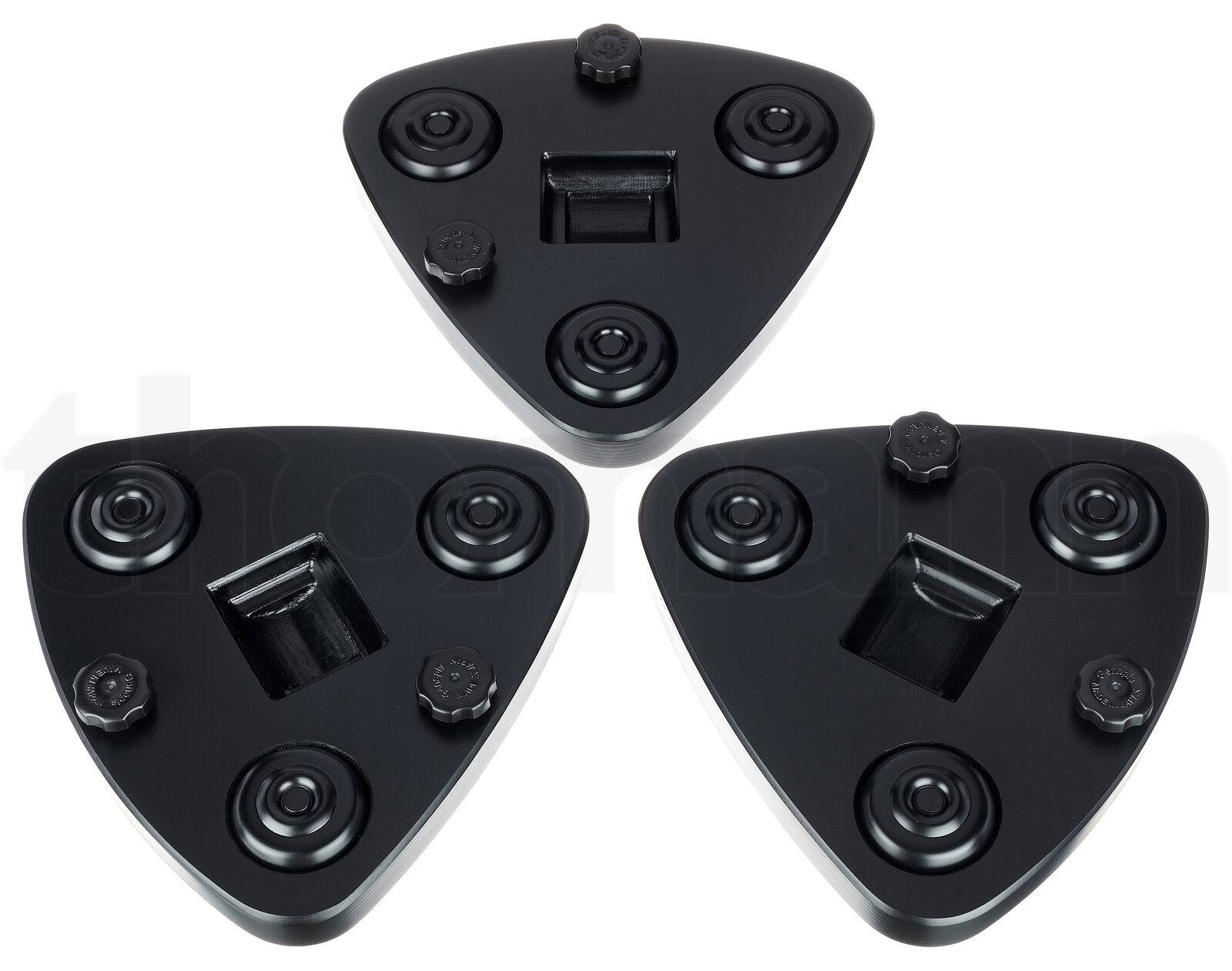 אביזר לפסנתר וקלידים Jahn Castor cups UFO slim 3 pcs 2 17846633.jpg