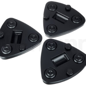 אביזר לפסנתר וקלידים Jahn Castor cups UFO 3 pcs