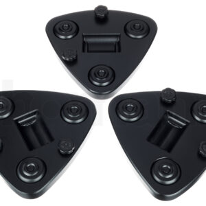 אביזר לפסנתר וקלידים Jahn Castor cups UFO 3 pcs