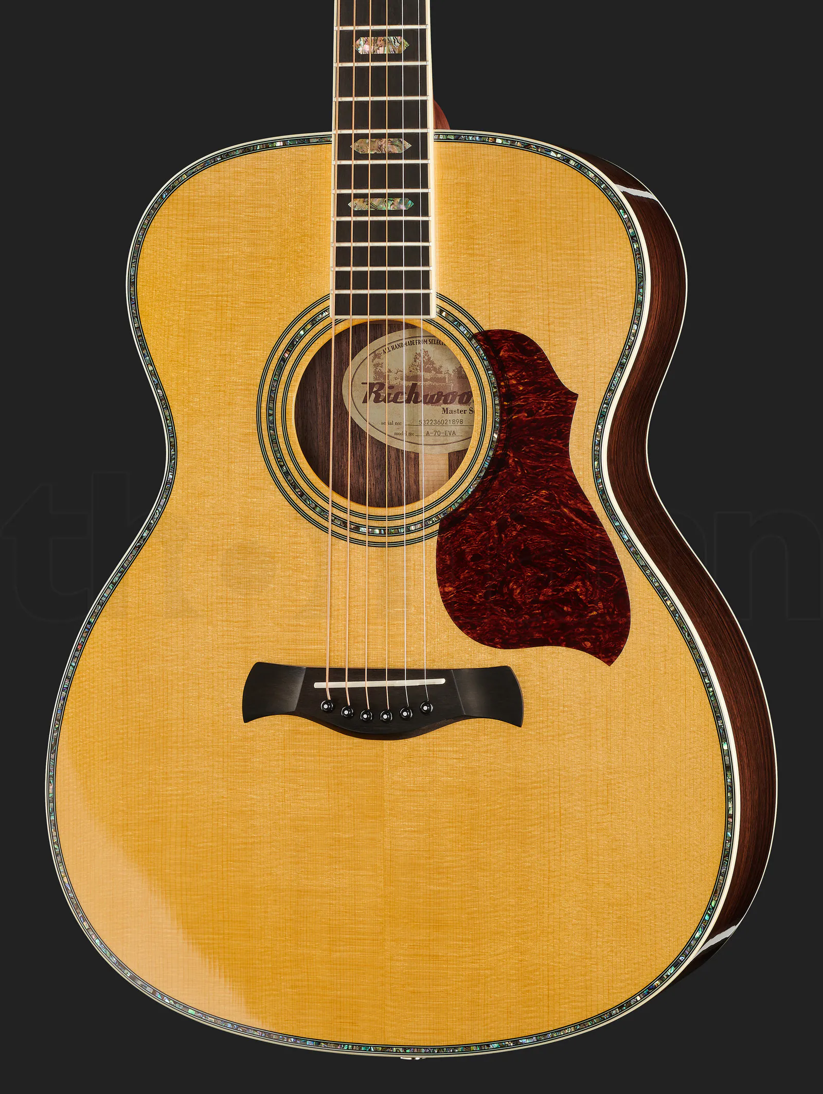 גיטרה אקוסטית Richwood A-70-EVA Auditorium 2 גיטרה אקוסטית Richwood A-70-EVA Auditorium – תמונה 2