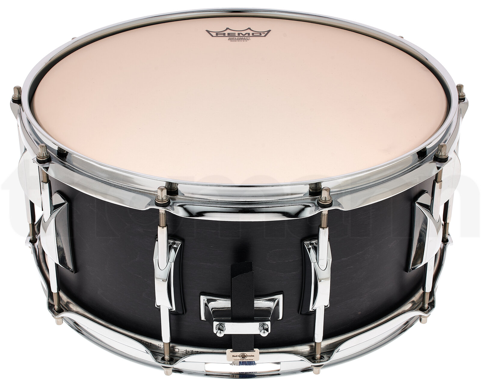 תוף Black Swamp Percussion Concert Maple Snare CM6514BL 4 תוף Black Swamp Percussion Concert Maple Snare CM6514BL – תמונה 4