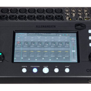 מיקסר דיגיטלי Allen & Heath CQ18T – 18 ערוצים, מסך 7 אינץ׳ ו-96kHz