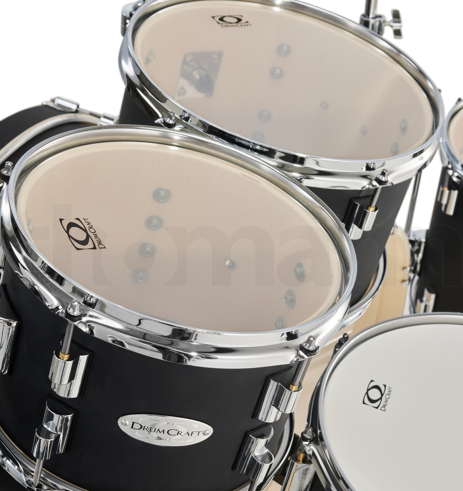 מערכת תופים DrumCraft Series 3 Double Bass Set Black 4 18572284.jpg