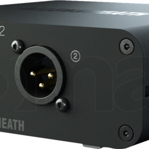 ממשק Dante Allen & Heath DT02 – 2 יציאות XLR Line מרשת Dante, PoE ו-AES67