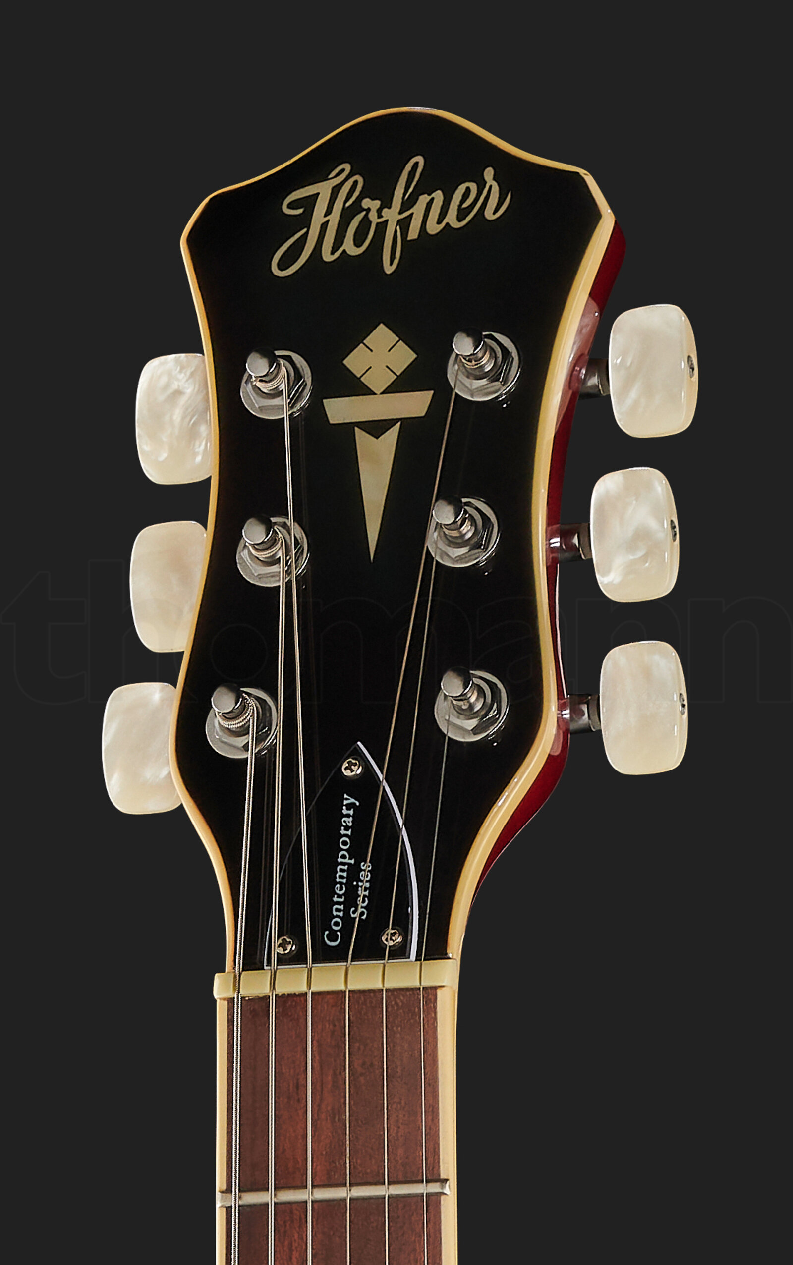 גיטרה חשמלית Höfner Verythin CT Special Red 5 18893222.jpg
