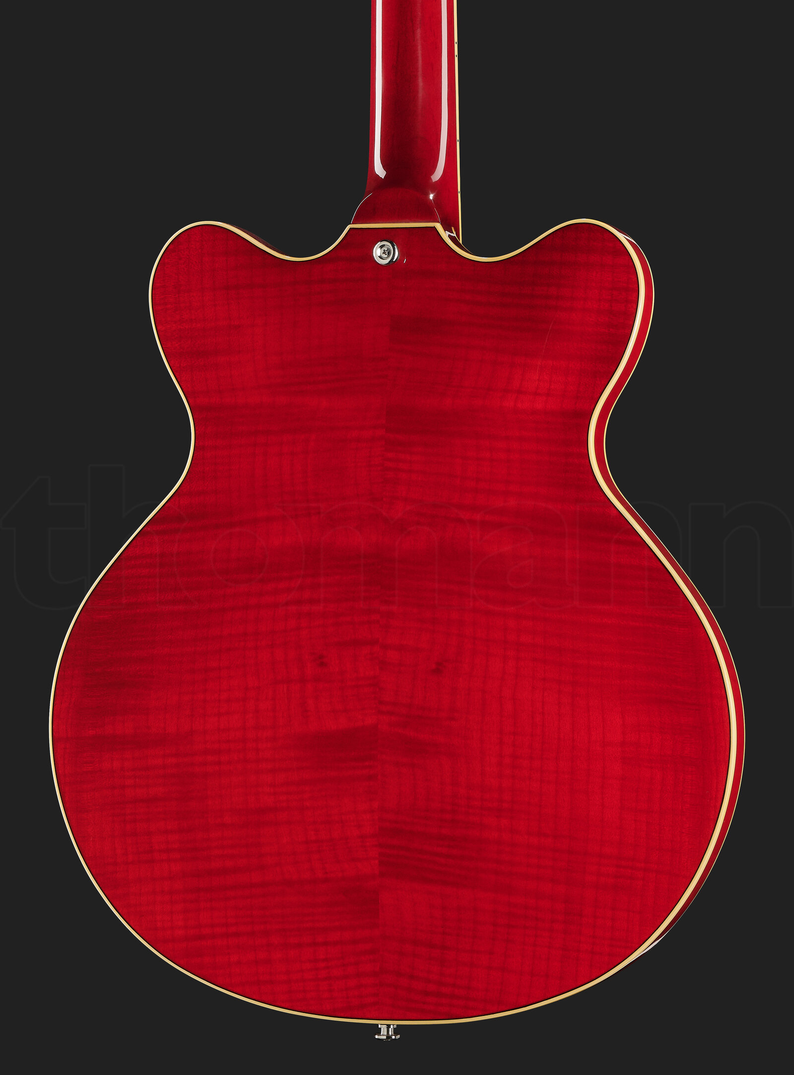 גיטרה חשמלית Höfner Verythin CT Special Red 4 18893231.jpg