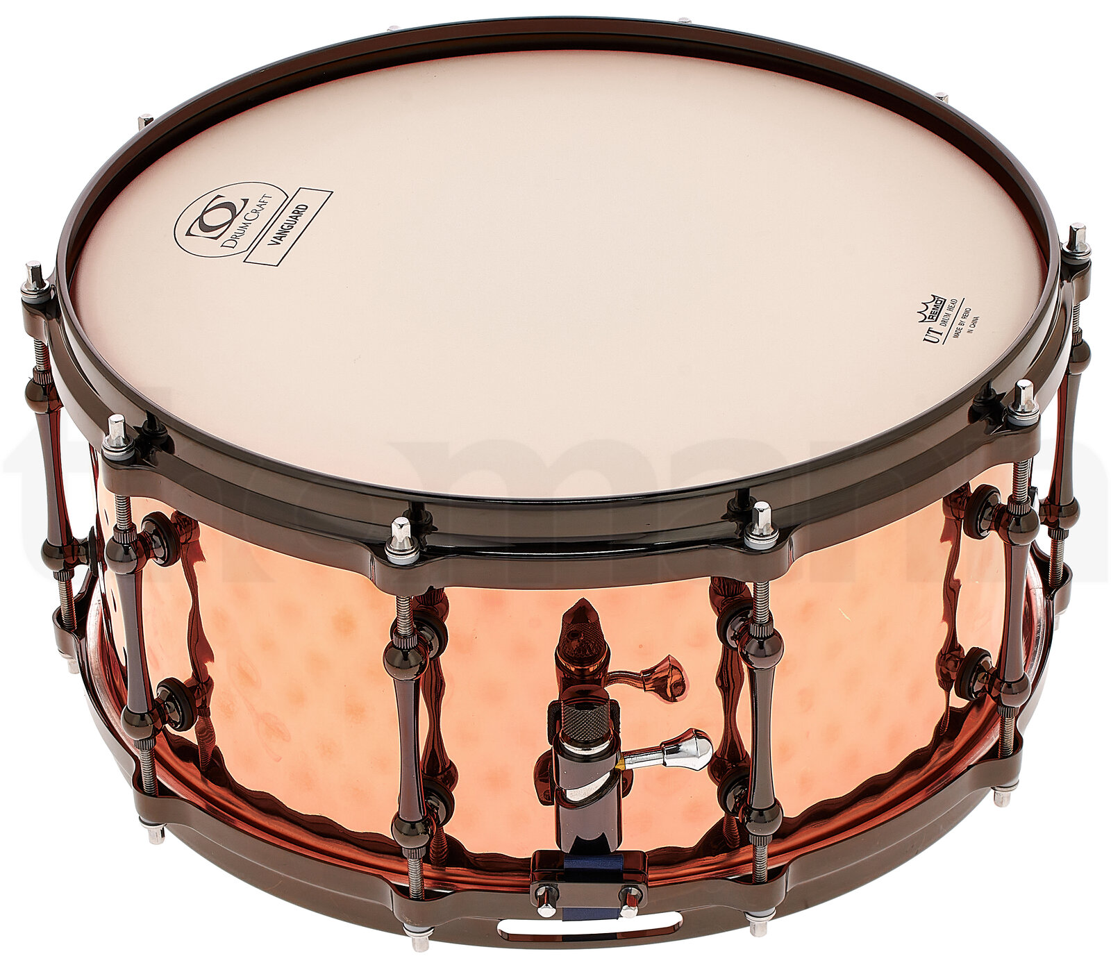 תוף DrumCraft 14"x6,5" Vanguard Snare Copper 3 תוף DrumCraft 14"x6,5" Vanguard Snare Copper – תמונה 3