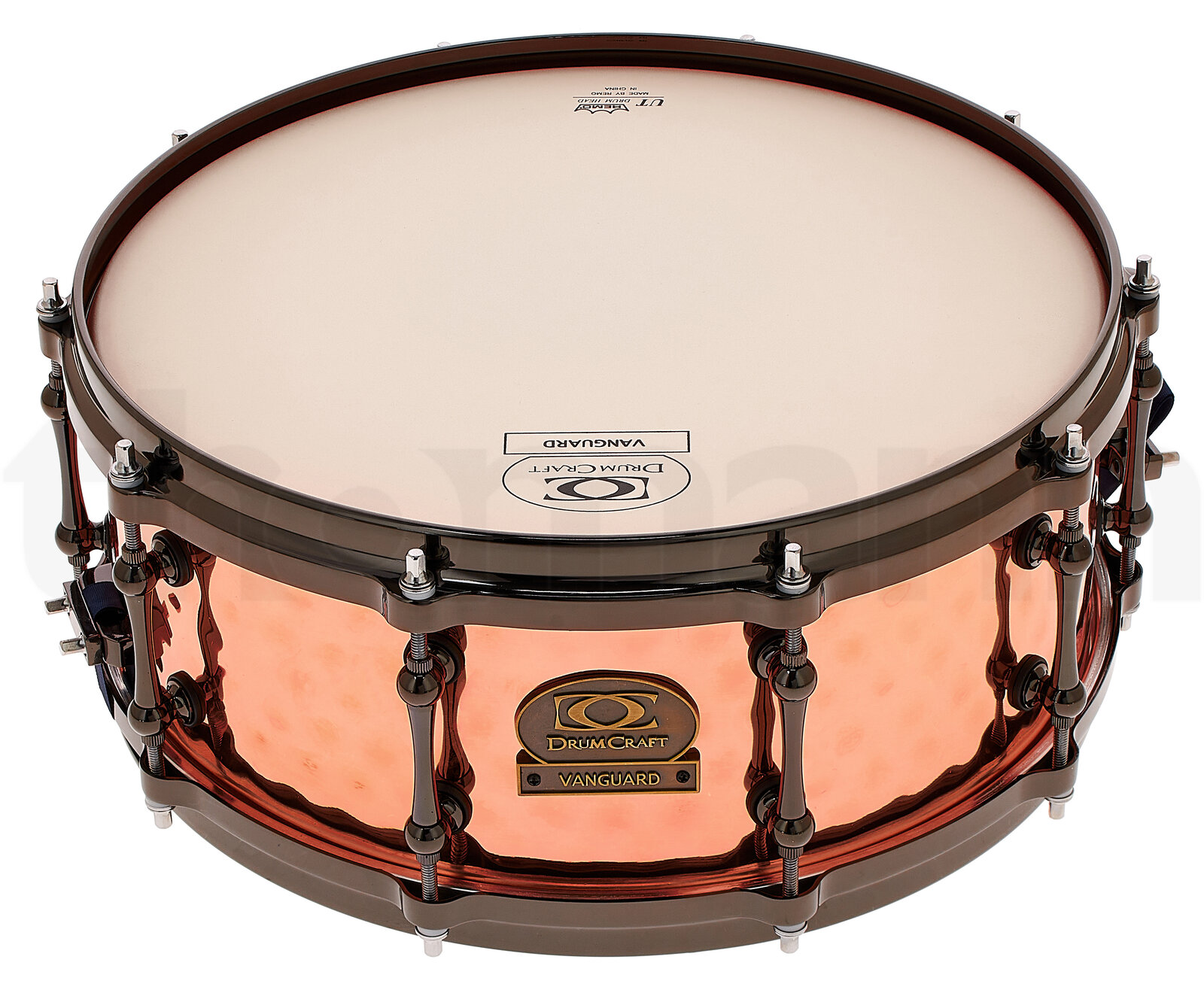 תוף DrumCraft 14"x5,5" Vanguard Snare Copper 2 תוף DrumCraft 14"x5,5" Vanguard Snare Copper – תמונה 2