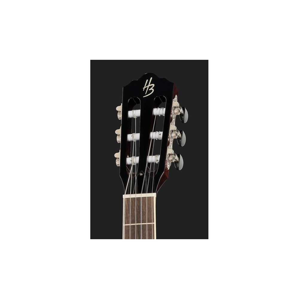 גיטרה קלאסית מוגברת Harley Benton Nashville Nylon Plus – פנל ספרוס מלא, שחור 6 גיטרה קלאסית מוגברת Harley Benton Nashville Nylon Plus – פנל ספרוס מלא, שחור 6