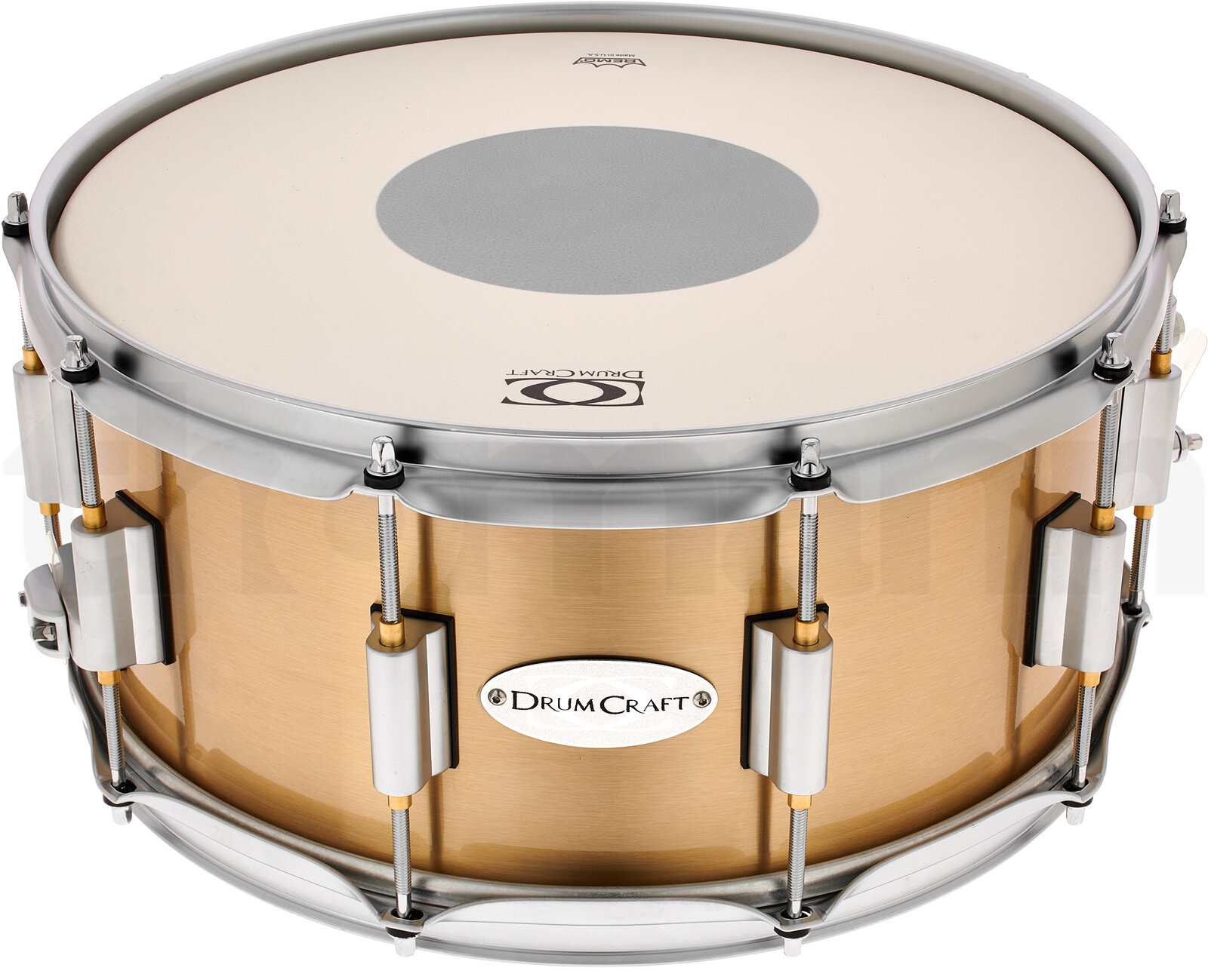 תוף DrumCraft 14"x6,5 Bell Brass Snare 2 תוף DrumCraft 14"x6,5 Bell Brass Snare – תמונה 2