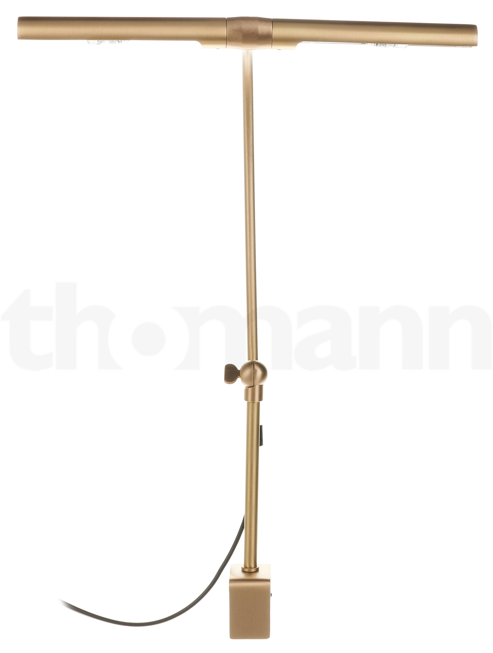 מנורה לכלי נגינה Jahn L5434 PIANO II Clamp Brass 3 מנורה לכלי נגינה Jahn L5434 PIANO II Clamp Brass – תמונה 3