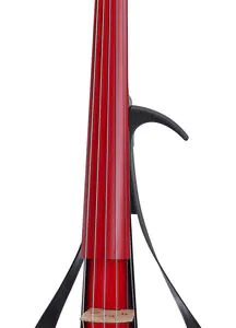 כינור חשמלי Yamaha YEV105 Pro DR – 5 מיתרים, אדום עמוק, מפתחות Wittner, קל ב-510 גרם