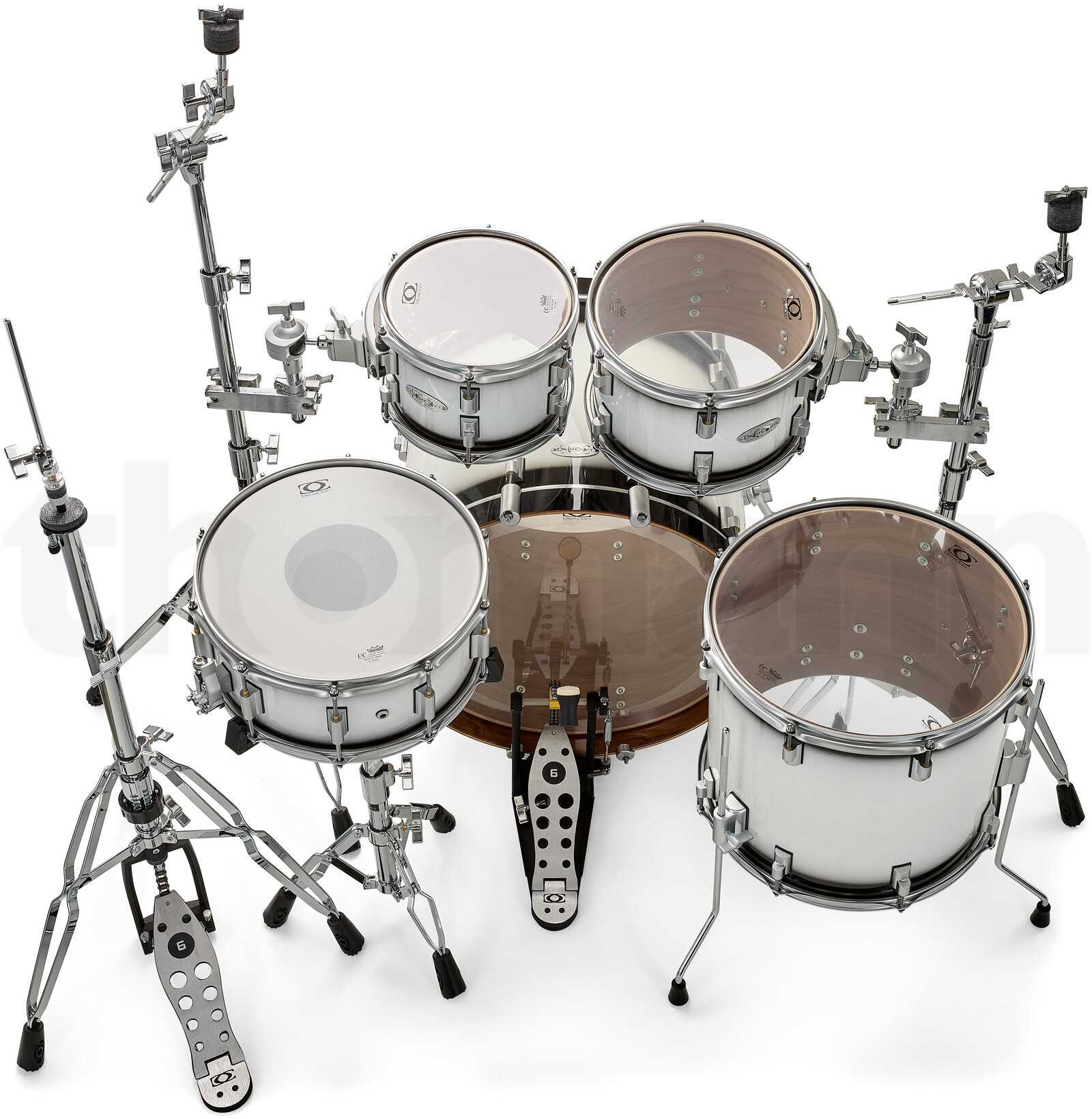 מערכת תופים DrumCraft Series 6 Standard Set White 5 19653281.jpg