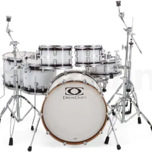 מערכת תופים DrumCraft Series 6 2up 2down White Burst