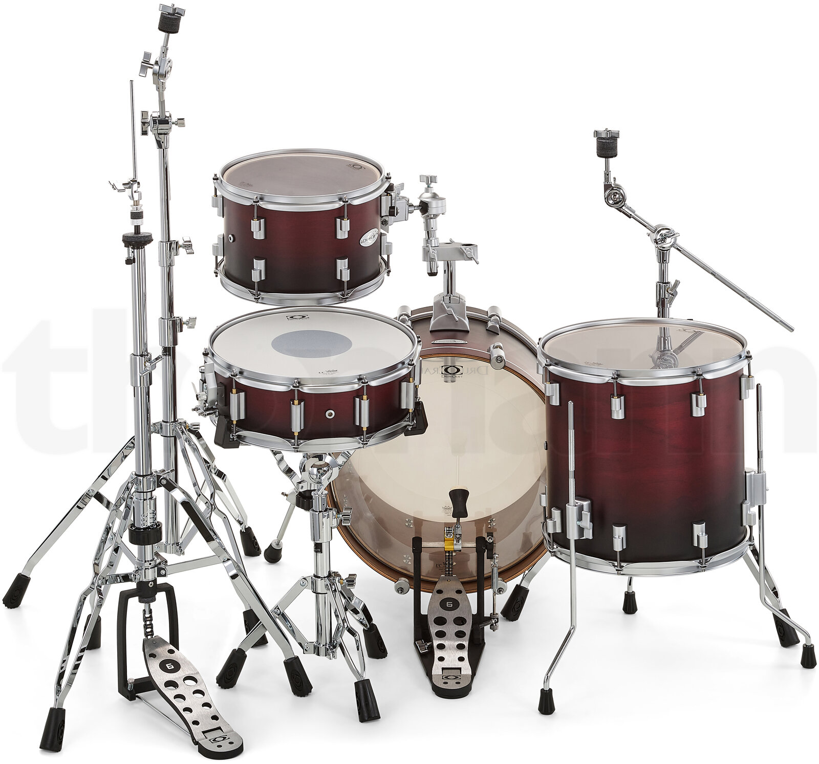 מערכת תופים DrumCraft Series 6 Jazz Red Fade 4 19660999.jpg