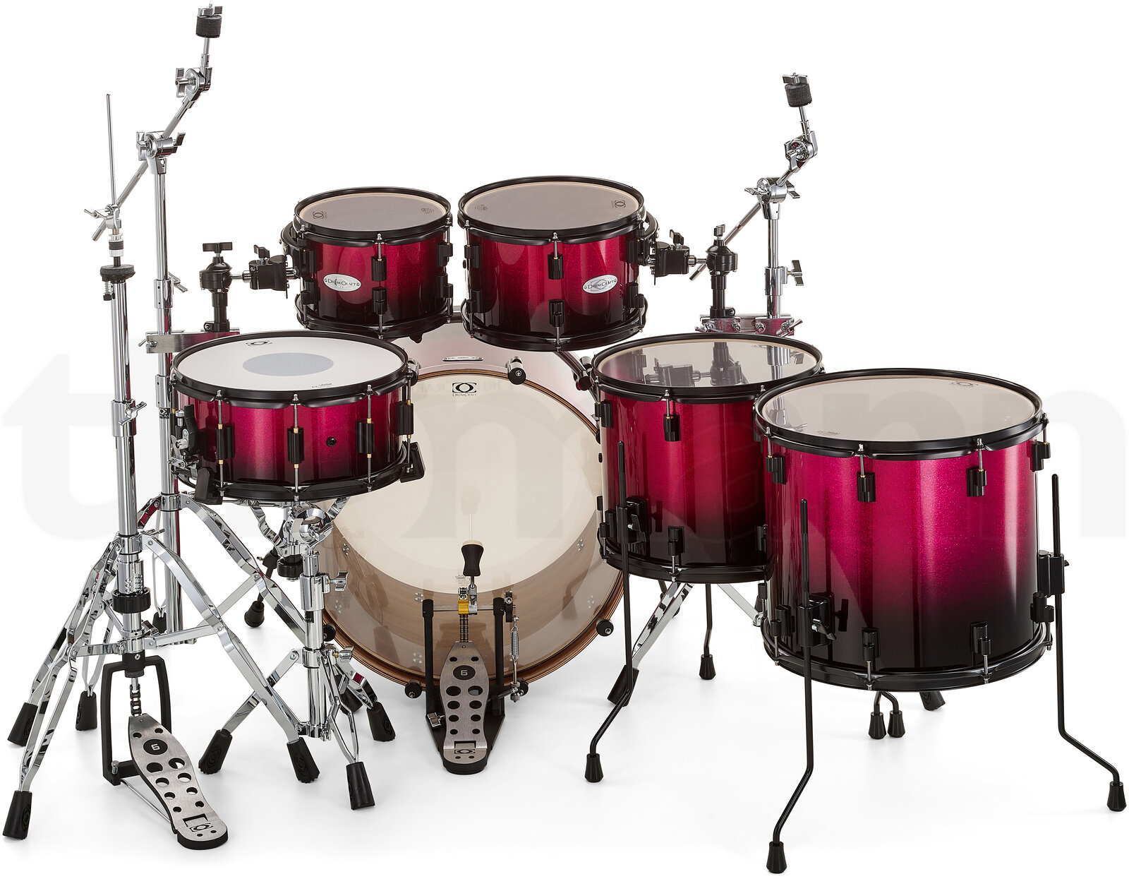 מערכת תופים DrumCraft Series 6 2up 2down Purple Spkl 4 19661146.jpg