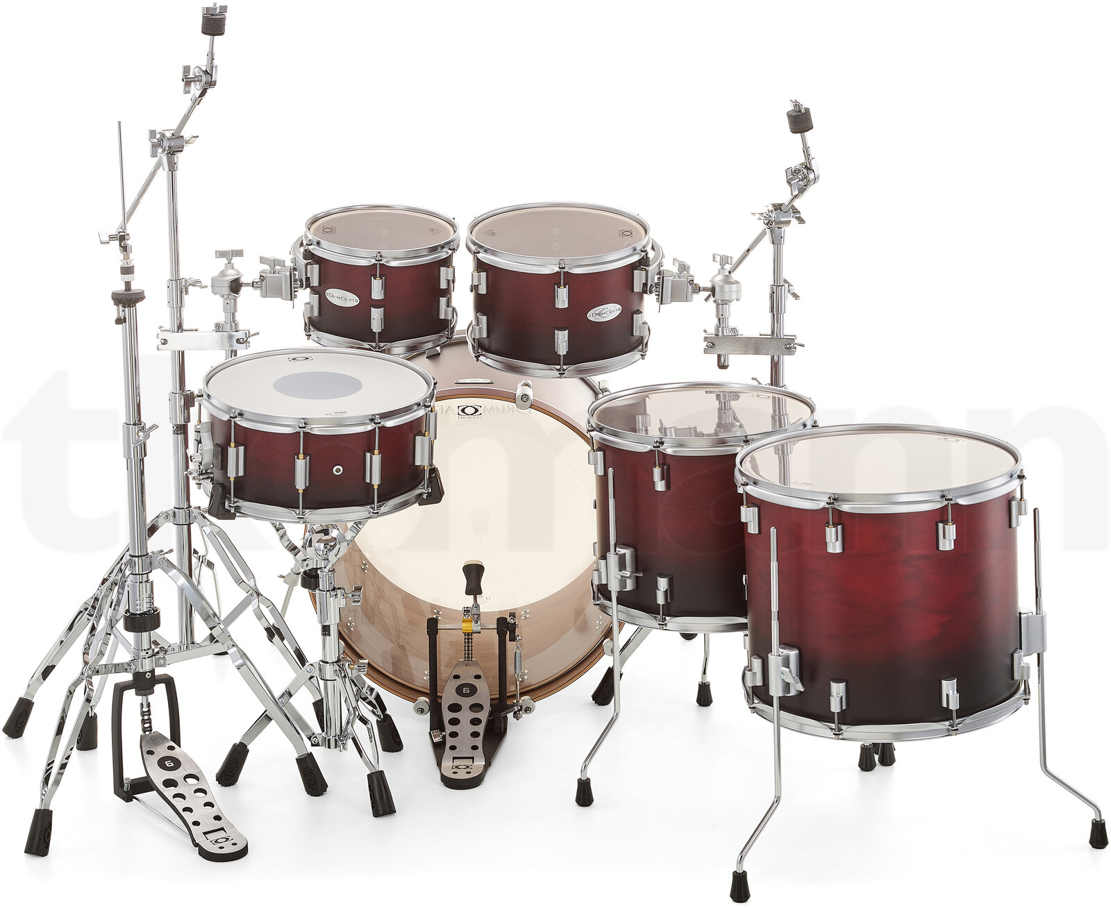 מערכת תופים DrumCraft Series 6 2up 2down Red Fade 4 19662284.jpg