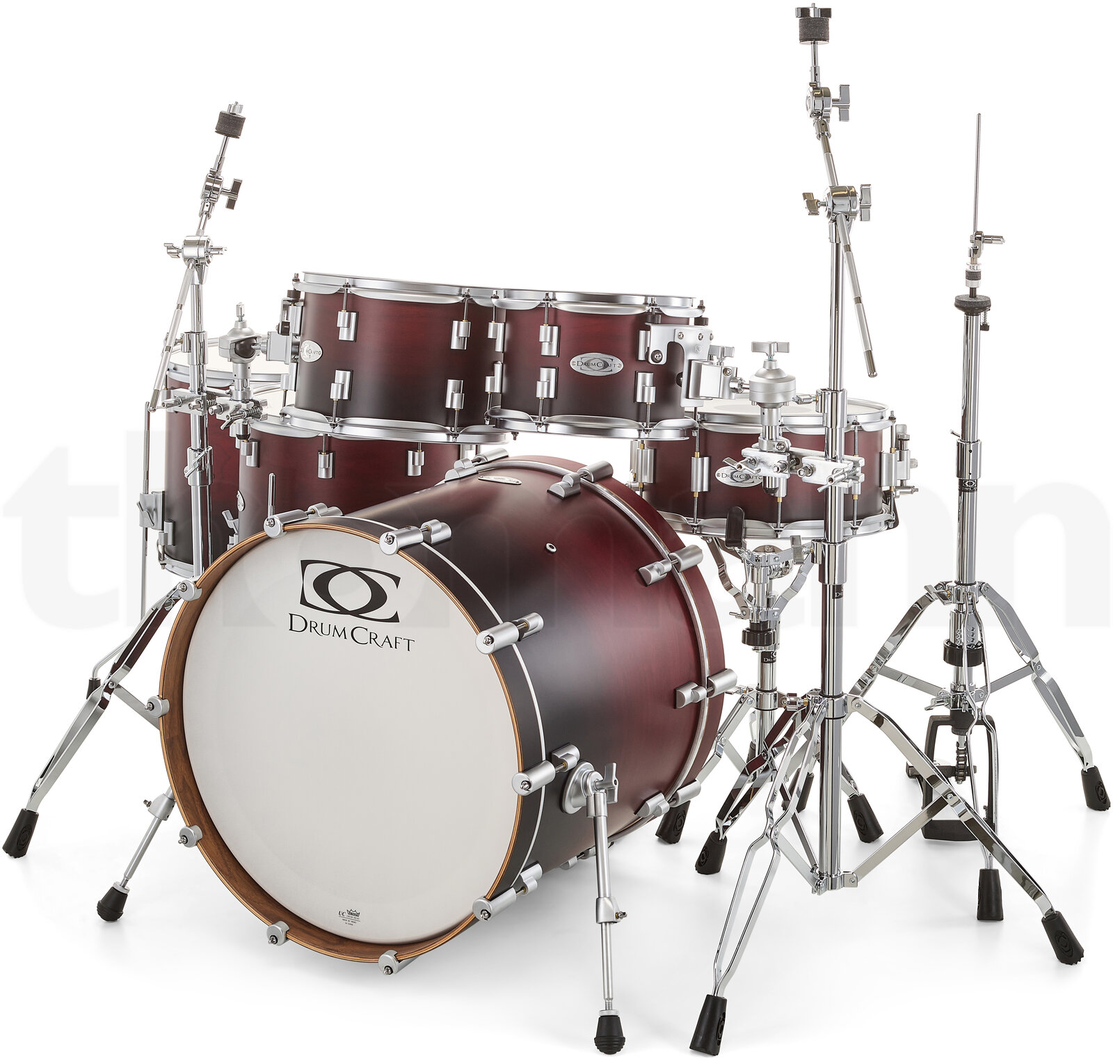 מערכת תופים DrumCraft Series 6 2up 2down Red Fade 1 19662289.jpg