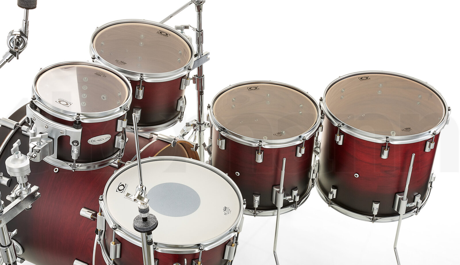 מערכת תופים DrumCraft Series 6 2up 2down Red Fade 6 19662359.jpg