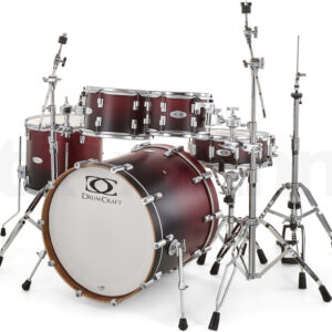 מערכת תופים DrumCraft Series 6 Standard Red Fade
