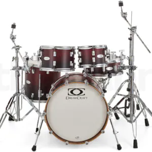 מערכת תופים DrumCraft Series 6 Studio Red Fade