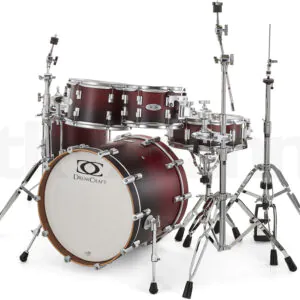 מערכת תופים DrumCraft Series 6 Studio Red Fade