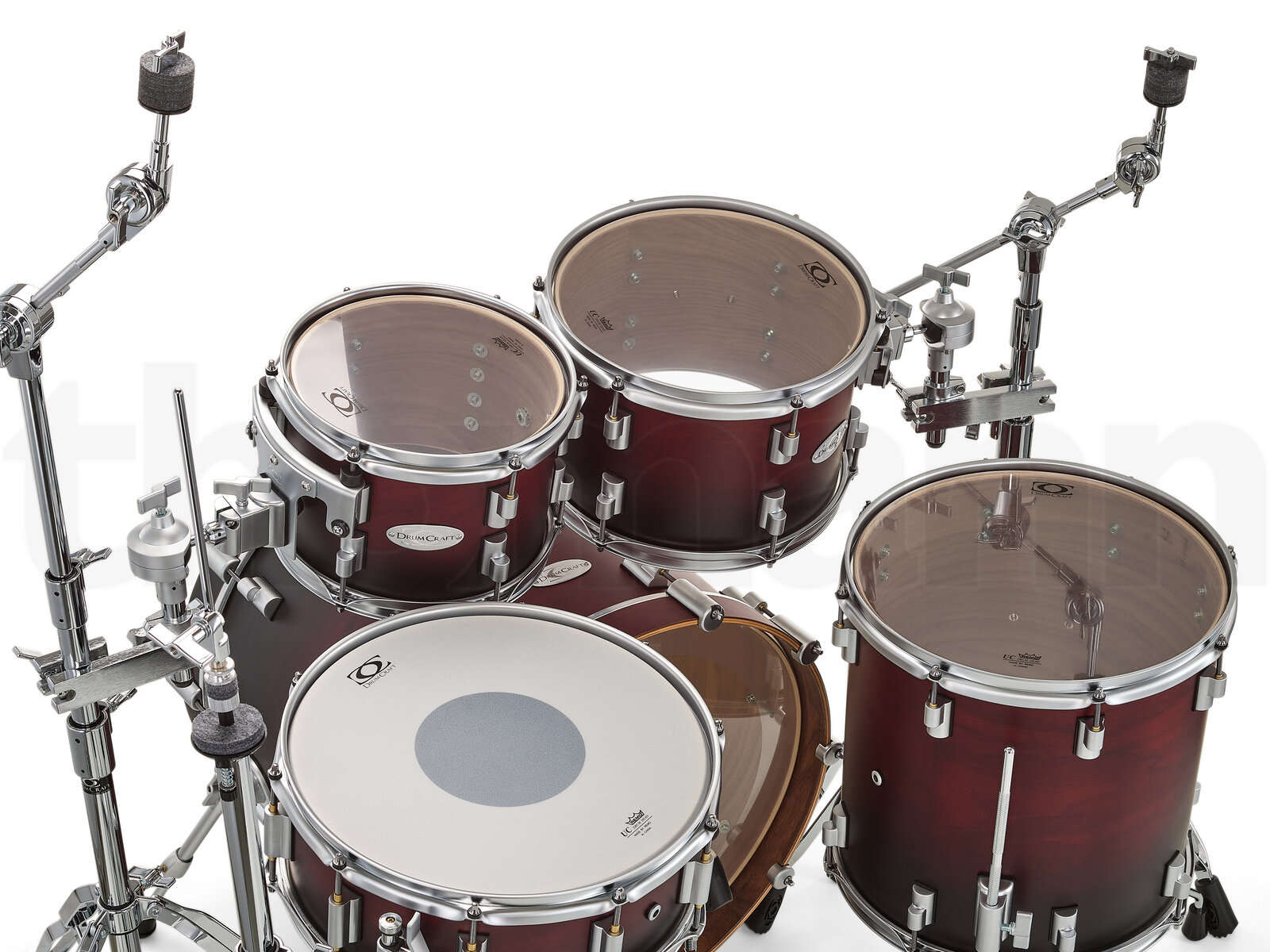 מערכת תופים DrumCraft Series 6 Studio Red Fade 6 19663534.jpg