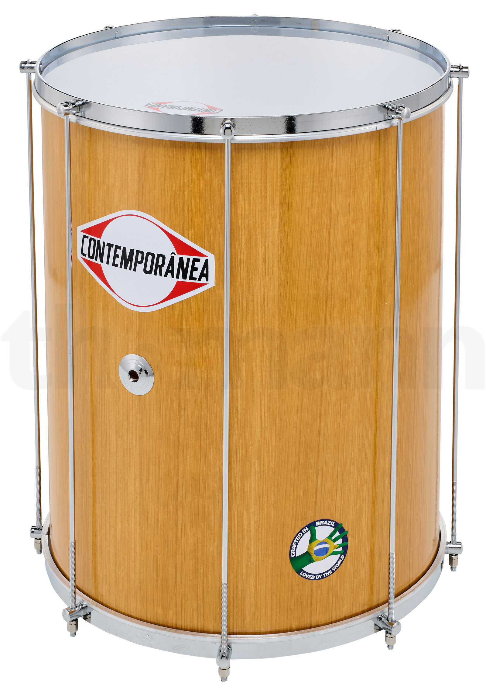 כלי פרקשן ברזילאי Contemporanea Surdo Wood 16 x 50cm 1 19666594.jpg
