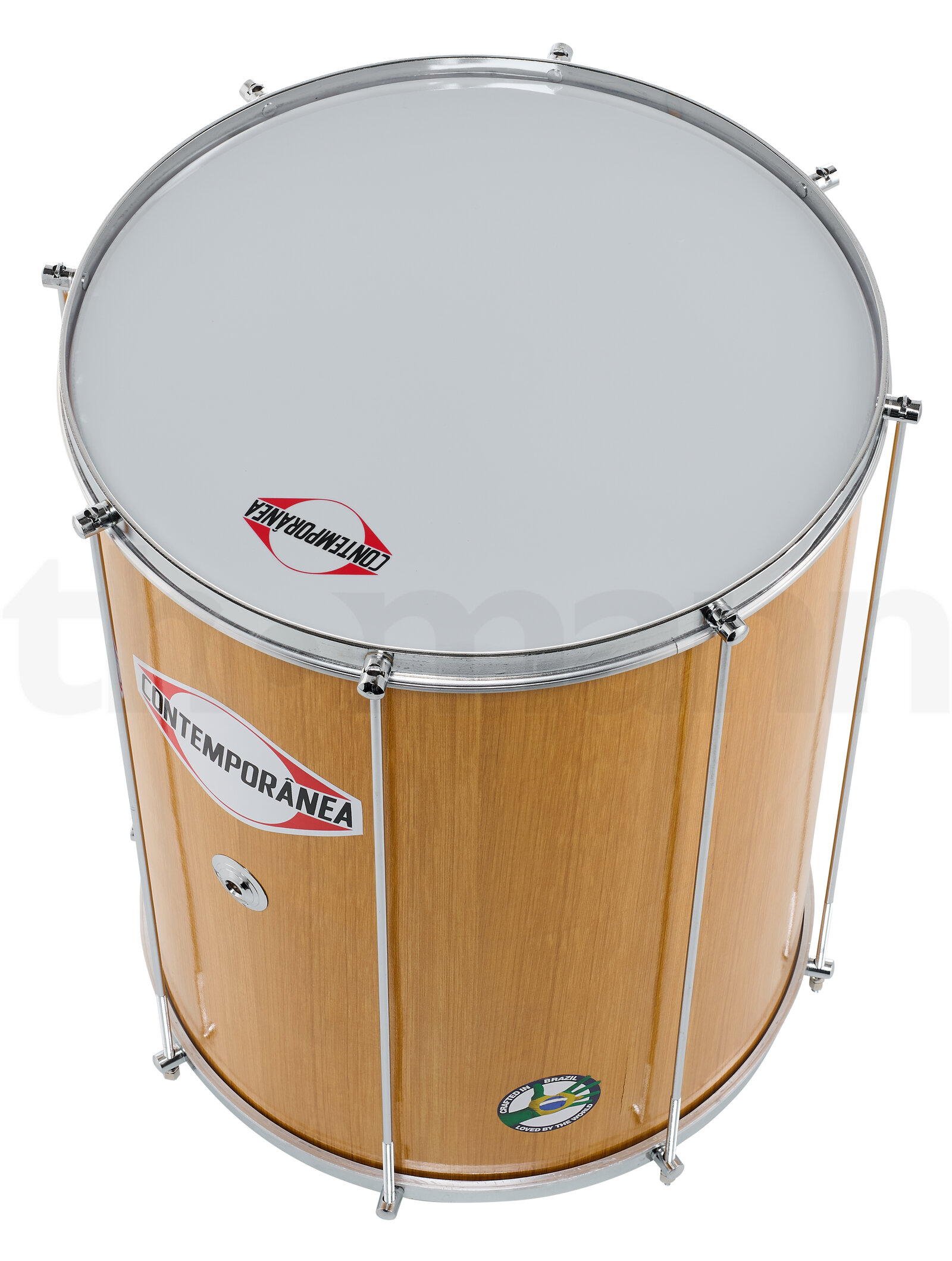 כלי פרקשן ברזילאי Contemporanea Surdo Wood 16 x 50cm 6 19666604.jpg