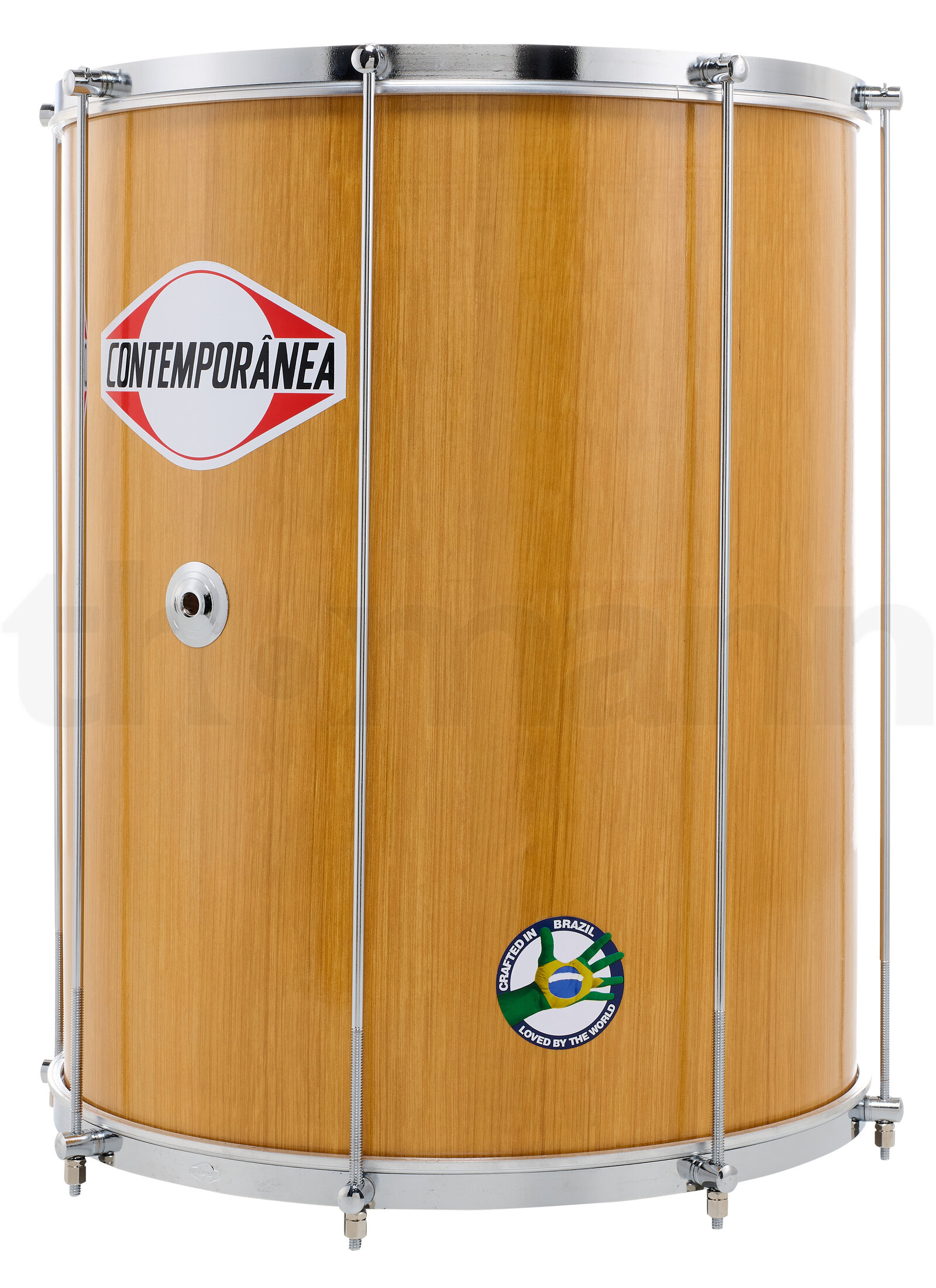 כלי פרקשן ברזילאי Contemporanea Surdo Wood 16 x 50cm 5 19666605.jpg