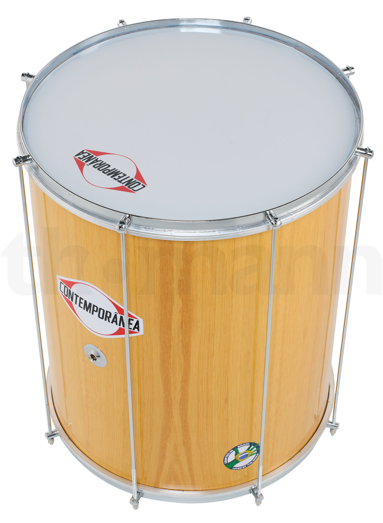 כלי פרקשן ברזילאי Contemporanea Surdo Wood 18 x 55cm 6 19666664.jpg
