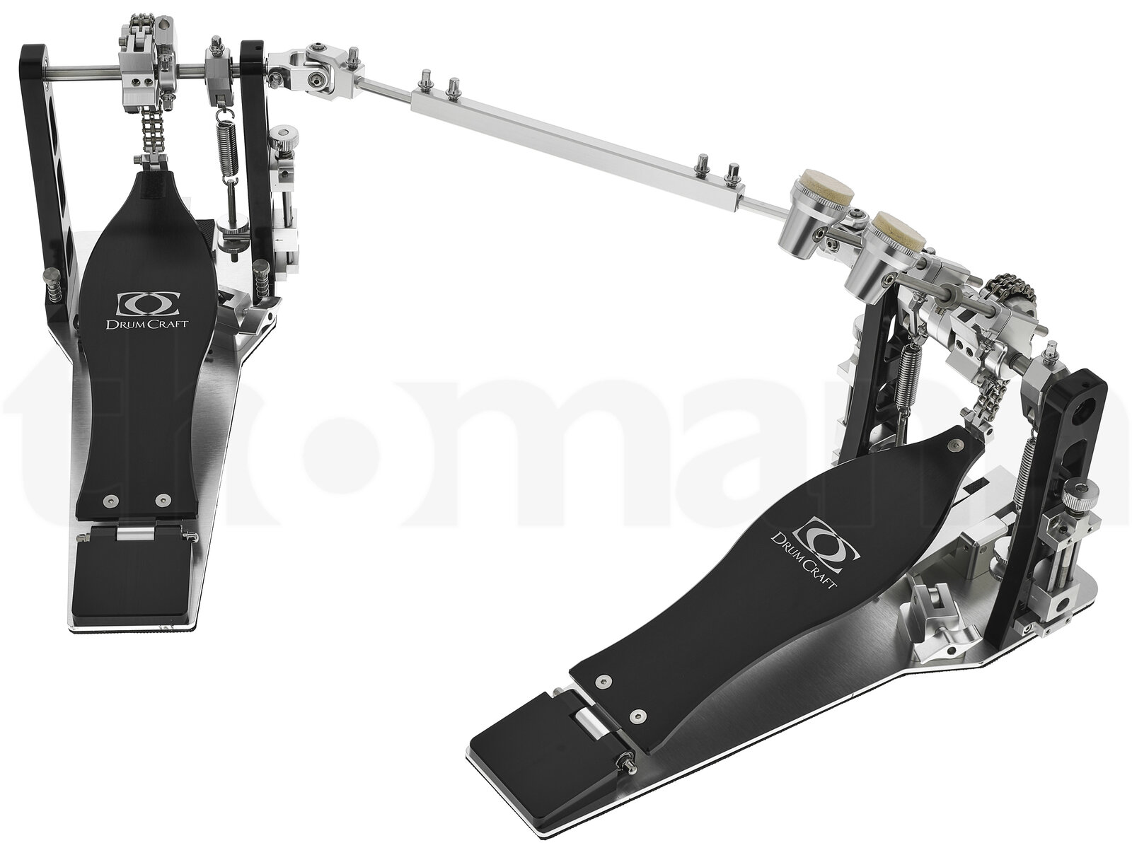 אביזר לתופים DrumCraft Nighthawk Max Double Pedal 2 אביזר לתופים DrumCraft Nighthawk Max Double Pedal – תמונה 2
