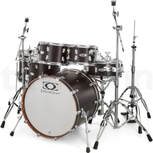 מערכת תופים DrumCraft Series 6 2up 2down Satin Black