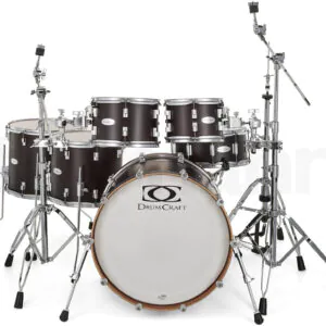 מערכת תופים DrumCraft Series 6 2up 2down Satin Black
