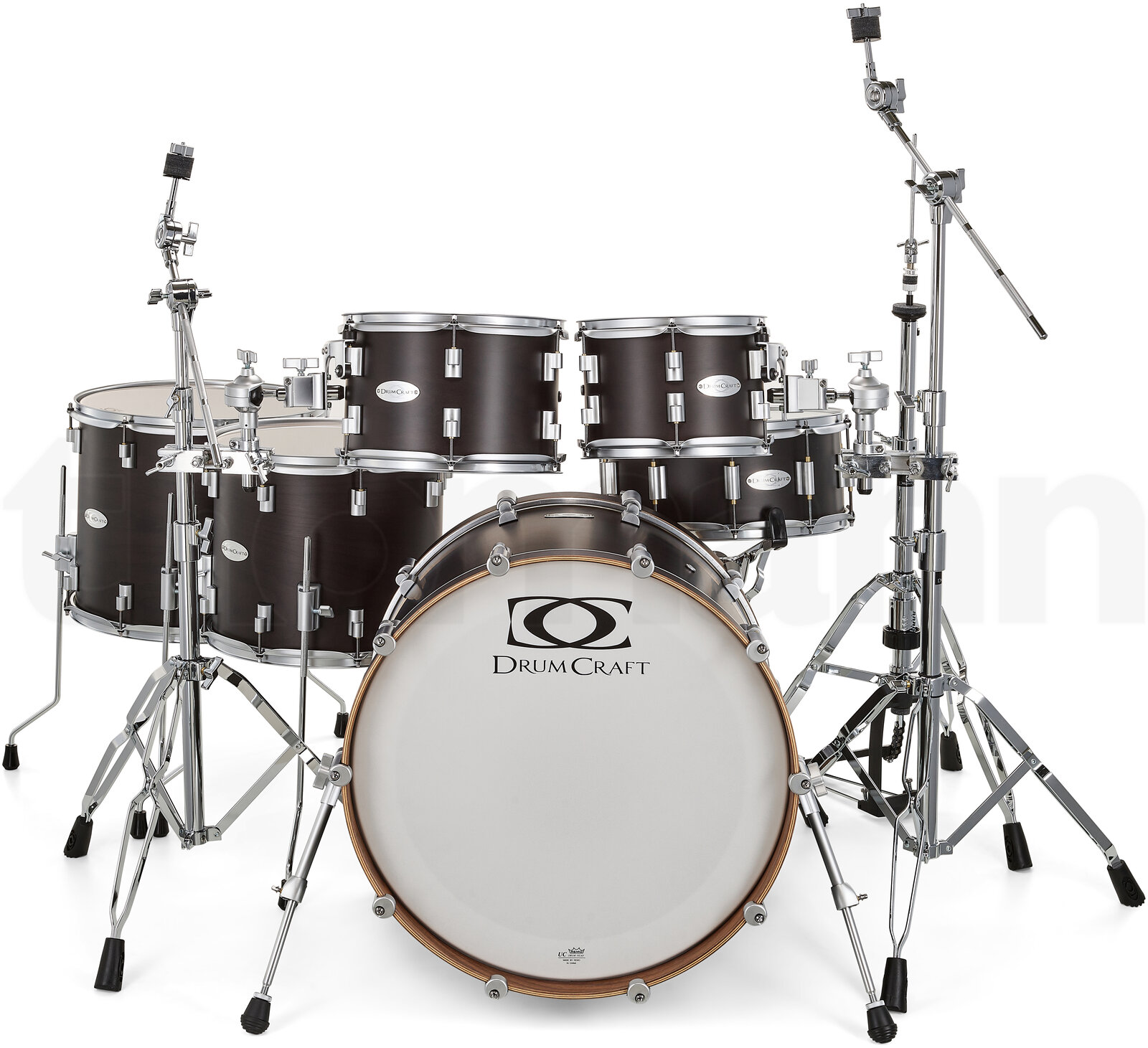 מערכת תופים DrumCraft Series 6 2up 2down Satin Black 2 19688454.jpg