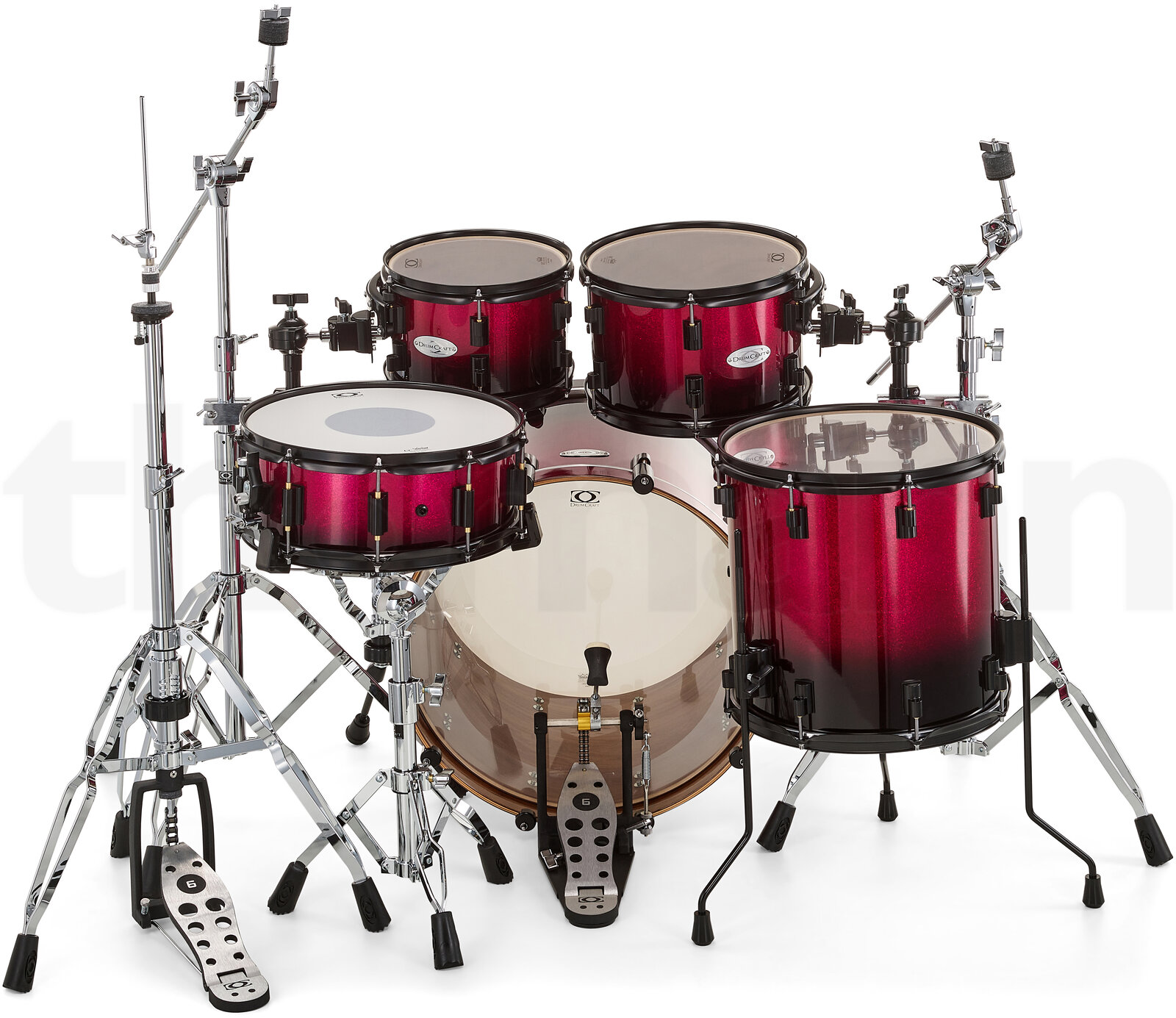 מערכת תופים DrumCraft Series 6 Studio Purple Sparkle 4 19696549.jpg