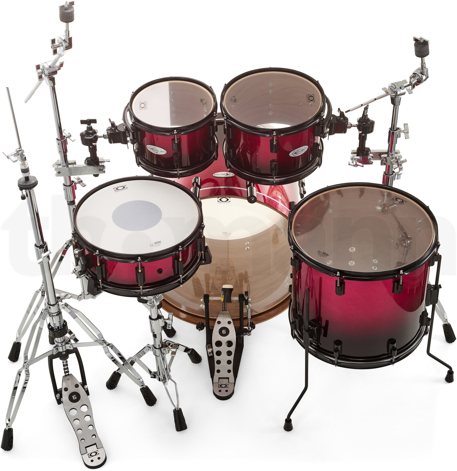 מערכת תופים DrumCraft Series 6 Studio Purple Sparkle 5 19696619.jpg