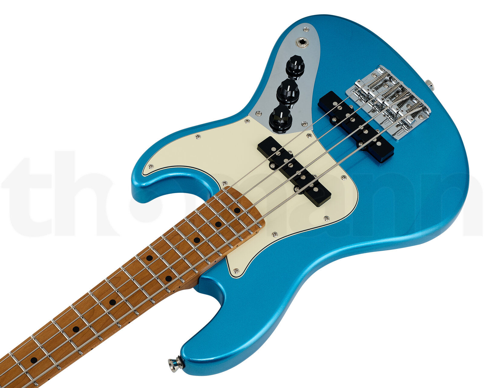 גיטרת בס Flight Mini JB Bass Blue 5 19746874.jpg