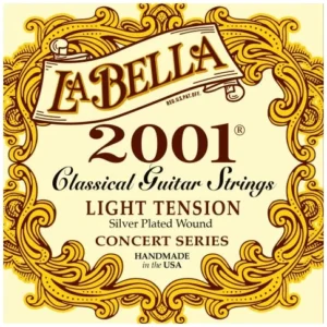 מיתרים לגיטרה קלאסית מתח חלש La Bella 2001L