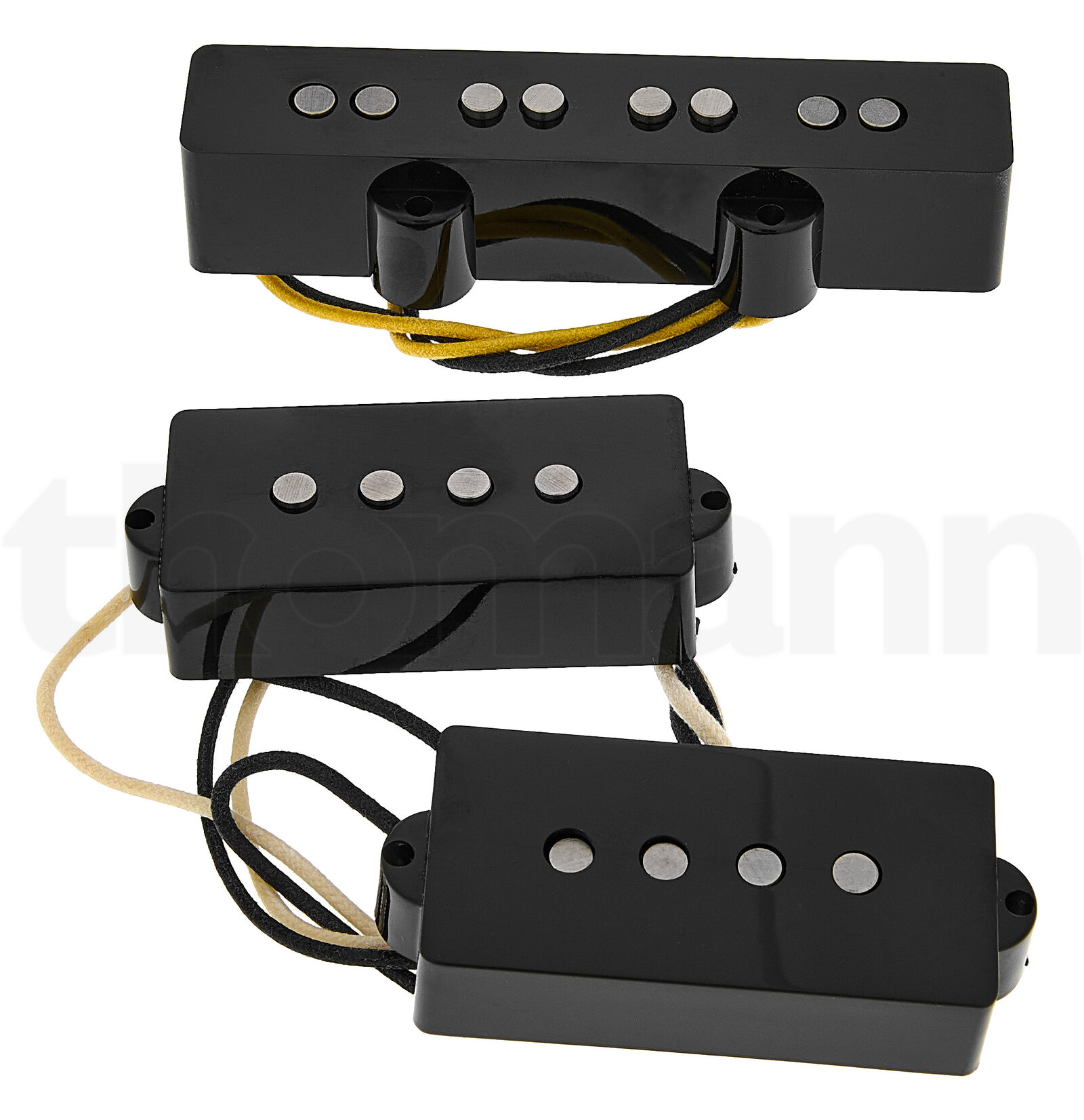 פיקאפ לבס Lollar PJ-Bass DC Noiseless 4S Set BK 5 פיקאפ לבס Lollar PJ-Bass DC Noiseless 4S Set BK – תמונה 5